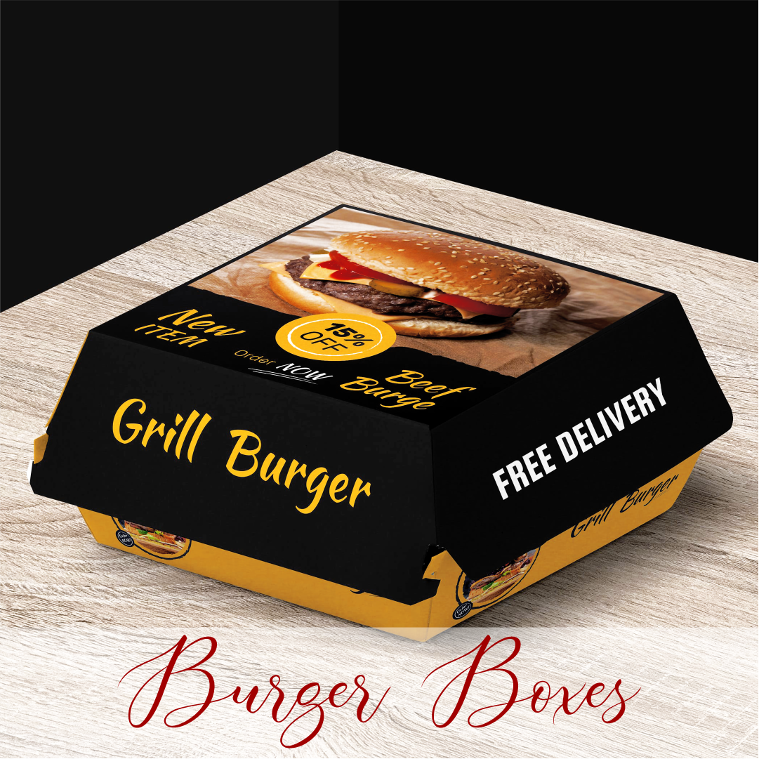 Make The Burger Boxes Look Fancier