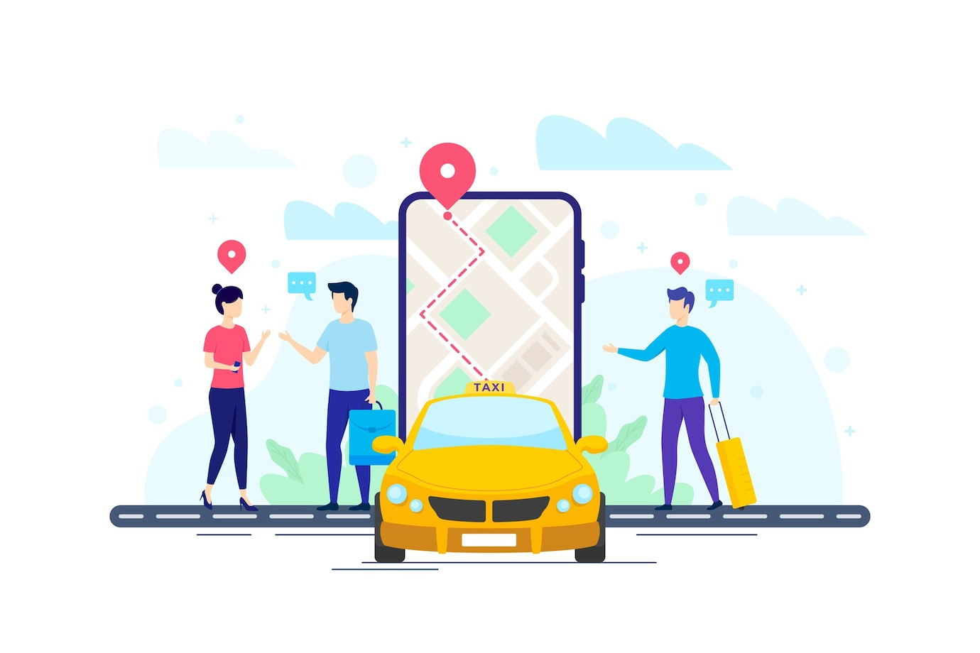 Cab Booking App Development | Taxi Booking & Ride Sharing App Like Uber